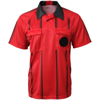 Kwik Goal Premier Referee Jersey, Red, Medium