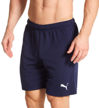 PUMA Team Rise Men Shorts (Navy Blue) (Large)