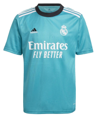 adidas Juniors' Real Madrid Third Soccer Jersey 21/22 (X-Small)
