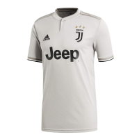 adidas 2018-19 Juventus Youth Away Jersey-Grey YXL