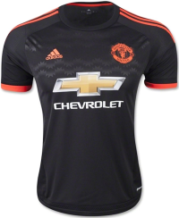 adidas Manchester United Third Soccer Stadium Jersey 2015-16 (XS)