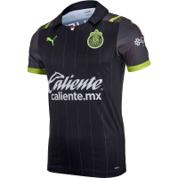 PUMA Chivas Guadalajara Away Men's Soccer Jersey- 2021/22 (Large) Black