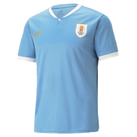 Puma Men's Soccer Uruguay 2022 Home Jersey (Large) Blue