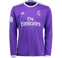 adidas 2016-2017 Real Madrid Away Long Sleeve Shirt (3XL)