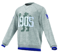adidas Chelsea Crewneck Sweater (Grey) (S)