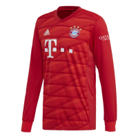 Adidas FC Bayern Munich 2019 Home L/S Jersey (XL) Red