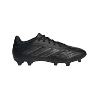 adidas Unisex Copa Pure II League Firm Ground Sneaker, Black/Carbon/Gold Metallic, 13 US Men