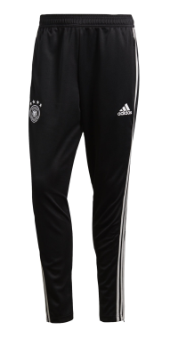 adidas World Cup Soccer Germany Men's 3 Stripes Track Pants, XX-Large, Black