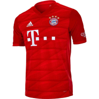 adidas Youth FC Bayern 19/20 Home Jersey (Youth Large) Red