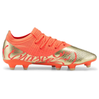 PUMA Future Z 2.4 Neymar JR FG Soccer Cleats - Dream Chaser Pack (Fiery Coral/Gold, US Footwear Size System, Adult, Men, Numeric, Medium, 11)
