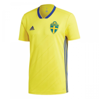 adidas Sweden Home Shirt 2017/19-Small Adults