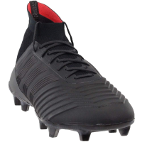adidas Predator 18.1 FG Cleat - Men's Soccer 7.5 Core Black/Real Coral