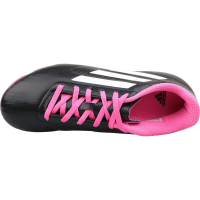 adidas Youth Conquisto FG J Soccer Cleats - Black/White/Pink