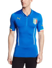 Puma Men's FIGC Italia AC TV Home Replica Soccer Jersey, Team Power Blue, Medium
