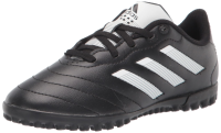 adidas Goletto Turf Sneaker, Black/Team Royal Blue/Team Royal Blue, 1.5 US Unisex Little Kid