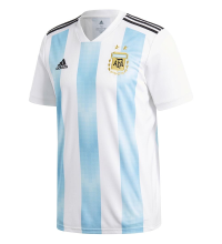 Adidas Argentina World Cup Home Soccer Jersey White/Colblue/Black L