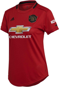 Manchester United 2019/2020 Home Womens Jersey (WL) Red/Black
