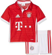 adidas Bayern Munich Home Mini Kit Set (3T) Red, White
