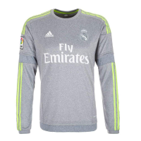 Real Madrid CF Youth Away Long Sleeve Soccer Jersey- 2015/16