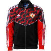 Adidas Mens Manchester United Track Top Red/Black L
