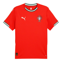 PUMA Men's Soccer 2025 Portugal Home & Away Jersey - RE:Fibre Technology, Comfortable Fit, Official Badge (US, Alpha, XX-Large, Regular, Regular, Home - Red)
