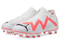 PUMA Future Play Firm Ground/Artificial Ground Puma White/Fire Orchid 7 D (M)
