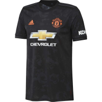 adidas 2019-20 Manchester United YOUTH Third Jersey - Black L