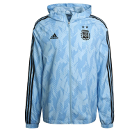 adidas Argentina Windbreaker Men's, Blue, Size XL