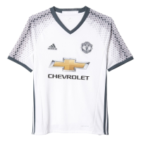 Adidas Youth Manchester United Soccer Jersey White 3rd Kit MSRP $70 (M)