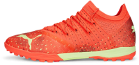 Puma - Mens Future Z 1.4 Pro Cage Shoes, Size: 10 M US, Color: Fiery Coral/Fizzy Light/Puma Black/Salmon