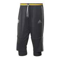 adidas Juventus 3/4 Mens Soccer Training Pants (Small) Grey