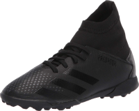 adidas Predator 20.3 Turf Sneaker (mens) Core Black/Core Black/Dgh Solid Grey 4.5 Big Kid