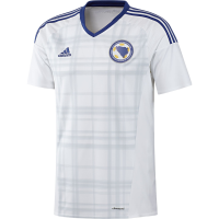 adidas Men's Bosnia-Herzegovina Away Soccer Stadium Jersey 2016 (S)