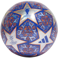 adidas Unisex-Adult UCL Training Hologram Foil St. Petersburg Ball, Multicolor/Team Royal Blue/Solar Orange, 5
