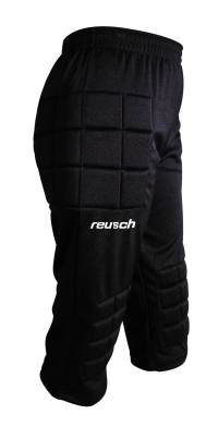 Reusch Soccer mens Alex Breezer Knicker 3/4 Length Goalkeeper Pant, Black, Small US