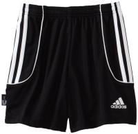 adidas Big Boys' Squadra Ii Short,Black, White,X-Large