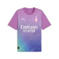 PUMA Men's Soccer AC Milan 23/24 Third Jersey - Celebrating Inclusivity and Passion for The Unconventional (Small) Pink/Purple
