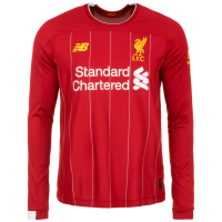 New Balance Mens International Soccer 2019-2020 Long Sleeve Jersey Liverpool F.C., Home, Medium