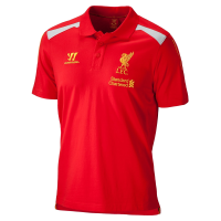 Liverpool FC Mens Training Polo Shirt (2XL) Red