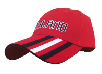 World Cup adidas England Red 2010 World Cup 3-Stripe Adjustable Hat