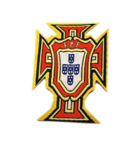 PFP Portugal Club Crest Shield Patch (Red/White/Black)