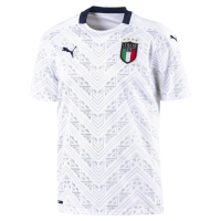 Puma - Mens FIGC Away Replica T-Shirt, Size: X-Large, Color: Puma White/Peacoat