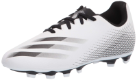 adidas X GHOSTED.4 Soccer Shoe, Shock Pink/Black/Screaming Orange, 4.5 US Unisex Big Kid