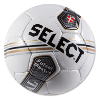 Select Sport America Senior Futsal Master Ball, White/Gold