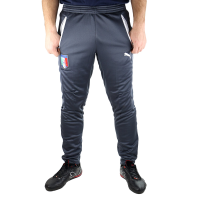 PUMA Men's FIGC Italia Coach Pants, Peacoat, Large