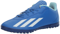 adidas X Crazylight.4 Turf Sneaker, Bright Royal/White/Solar Red, 5 US Unisex Big Kid