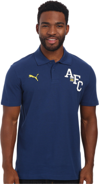 Puma Men's AFC Fan Polo Shirt, Small, Estate Blue