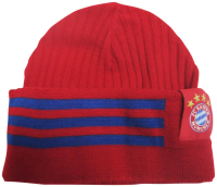 adidas FC Bayern Munchen Official Soccer Knit Beanie Hat/Cap