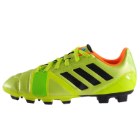 adidas Kids Soccer Shoes Nitrocharge 3 TRX FG Cleats (10.5K) Green