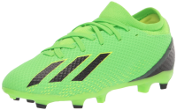 adidas X Speedportal.3 Firm Ground Soccer Shoe, Solar Green/Solar Red/Solar Yellow, 2.5 US Unisex Little Kid